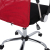 Office chair FB91000.07 Black Red Mesh chromed leg 61x58x118