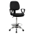Office chair FB91042.01 with footstool-raised black 56,5x60x(114-136)  cm.